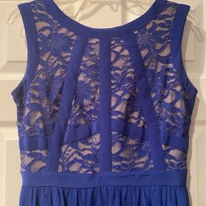 Royal Blue Prom Dress!